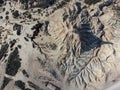 Bardenas Reales, Spain, aerial footage