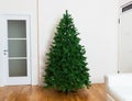 Bare artificial christmas tree Royalty Free Stock Photo