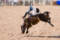 Bareback riding Royalty Free Stock Photo