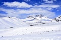 Barf Anbar, Fereydunshahr ski resort, Esfahan, Iran in the spring time Royalty Free Stock Photo