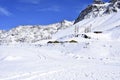 Barf Anbar, Fereydunshahr ski resort, Esfahan, Iran in the spring time Royalty Free Stock Photo