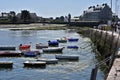 Barfleur village. France