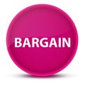 Bargain luxurious glossy pink round button abstract