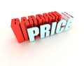 Bargain Price Royalty Free Stock Photo