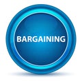 Bargaining Eyeball Blue Round Button Royalty Free Stock Photo