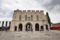 The Bargate a medieval gatehouse into Southampton, part of the old town wall in Hampshire, UK Royalty Free Stock Photo