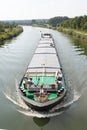 Barge on canal