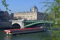 Barge on Paris River