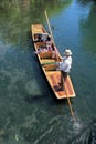 Barge on the River Avon in Christchurch