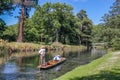 Barge on the River Avon in Christchurch