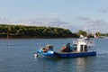 Barge in Vannes harbor - Brittany