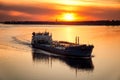 Barge on Volga
