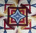 Bargello Needlepoint Pillow Detail