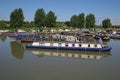 Barges Royalty Free Stock Photo