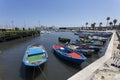 View of the port of Bari in Apulia, Italy Royalty Free Stock Photo