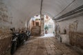 The inner yards of Old Town Bari Royalty Free Stock Photo