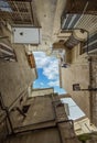 The inner yards of Old Town Bari Royalty Free Stock Photo