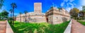 Bari, Italy, Puglia: Swabian castle or Castello Svevo, also called Castello Normanno, Apulia Royalty Free Stock Photo