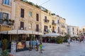 Mercantile square in Bari Royalty Free Stock Photo