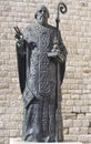 BARI, ITALY: Statue of Saint Nicholas, Bari, Italy. Royalty Free Stock Photo