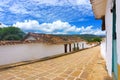 Barichara, Colombia and Blue Sky Royalty Free Stock Photo