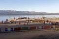 Lake Nahuel Huapi Beach, Bariloche, Northern Patagonia Royalty Free Stock Photo