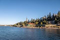 Bariloche skyline and Nahuel Huapi Lake - Bariloche, Patagonia, Argentina Royalty Free Stock Photo