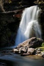 Baring Falls, Glacier National Park, Montana,USA Royalty Free Stock Photo