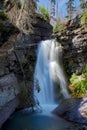 Baring Falls, Glacier National Park, Montana,USA Royalty Free Stock Photo