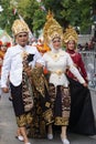 Baris dadap dance from Bali at BEN Carnival