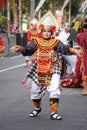Baris dadap dance from Bali at BEN Carnival Royalty Free Stock Photo