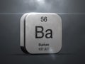 Barium element from the periodic table