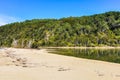 Bark Bay in Abel Tasman National Park, New Zealand Royalty Free Stock Photo