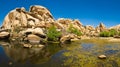 Barker dam, Joshua Tree National Park Royalty Free Stock Photo