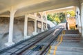 Barker Road station, Peak Tram, Hong Kong, China Royalty Free Stock Photo