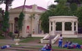 Barkha Pavilion and Rotunda at Garden of Dreams Royalty Free Stock Photo