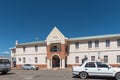 Street scene, with municipal offices, in Barkly-East