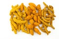 Barks of turmeric Royalty Free Stock Photo