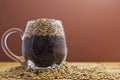 Barley mug Royalty Free Stock Photo