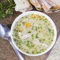 Barley soup Royalty Free Stock Photo