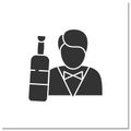 Barman glyph icon