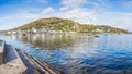 Barmouth harbour panorama