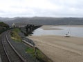 Barmouth railway bridge Royalty Free Stock Photo