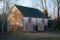 Barn at Batsto Village, in Wharton State Forest, New Jersey Royalty Free Stock Photo