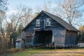 Barn at Batsto Village, in Wharton State Forest, New Jersey Royalty Free Stock Photo