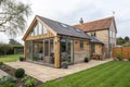 Barn conversion to granny annexe in the UK Royalty Free Stock Photo