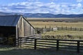 Barn and corral, Sierra Valley ranch