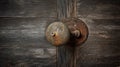barn door knobs Royalty Free Stock Photo