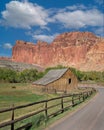 Gifford Barn in Capitol Reef National Park Royalty Free Stock Photo