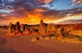 Barn Hill in Western Australia. Beautiful sunset Royalty Free Stock Photo